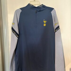 Nike Dri-FIT Blue Quarter-Zip Top